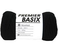 PREMIER YARNS Yarn Basix Black, One Size
