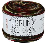 PREMIER YARNS Yarn Spun Colors Poppy, Wool, One Size