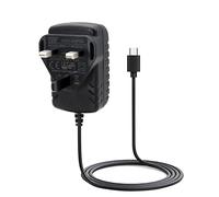 PremierAdapter 5V 2A USB C Wall Charger with UK 3PIN Adapter for Samsung Galaxy S8, S8 Plus, Note 8, LG G5, G6, HTC 10, Nexus 6P, 5X and Other Type-C 5V Supported Device (Black) (5V2A)