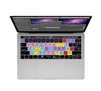 Premiere Pro Keyboard Cover - Premiere Pro Keyboard Cover (German Layout - Display the Key Shortcuts - Undisturbed Tip Quality and Speed) for MacBook Air 13/Pro 2008 - Black