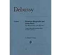 Première Rhapsodie Und Petite Pièce Claude Debussy Book [Softcover] Clarinet and
