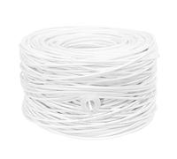 Premiertek 1000Ft Cat6 23AWG UTP Solid 4-pairs Network Ethernet LAN Cable Bulk White (CAT6-CCA-1KFT-W)