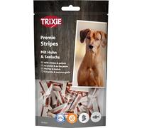 Premio Stripes, Chicken And Pollock, 75 g | Tasty snack for every day - gluten-free, no added sugar, ideal for in between, with high meat content