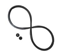 Premium 09905 Pressure Canner Sealing Ring Fit for Presto,Replacement Gasket for Presto 01710, 01740,01750,01770,01780 12-22qt Pressure Cooker or Canner,Includes Automatic Air Vent & Overpressure Plug
