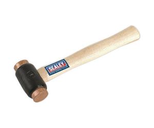 Premium 1.75Lb Copper Faced Hammer With Hickory Handle - Heavy Duty Performance