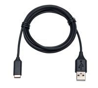 Premium 1 M USB-C to USB-A Black Connection Cable 3-ft for Jabra corded headsets