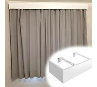 Premium 10.8ft Wall Mount Drapes Cornice BoardsElegant Valance Pelmet Box Without Track Ideal for Room Divider & Window Covering Stylish Panel Cover Solution