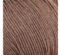 Premium 100% Mulesing-Free, Superwash Merino Wool, Sport-Weight Knitting and Crochet Yarn, 5 x 50g Balls - Bambino Merino 309 Cub Brown