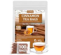 Premium 100 Pure Ceylon Cinnamon Tea Bags, Made with 100% Ceylon Cinnamon Sticks, No Additives & Caffeine Free.