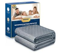 Premium 100% Waterproof Cal King Mattress Protector, Breathable Cooling 3D Air Fabric Mattress Cover, Hypoallergenic Noiseless Bed Cover Vinyl Free, 8-21'' Deep Pocket (Gray)