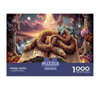 Premium 1000-Pc Puzzle with Gradient Sorting Trays - Advanced Jigsaw for Organized Adults & Older Kids. Includes Tools for A Smoother, More Strategic Puzzling Experience