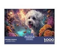 Premium 1000-Pc Puzzle with Gradient Sorting Trays - Advanced Jigsaw for Organized Adults & Older Kids. Includes Tools for A Smoother, More Strategic Puzzling Experience