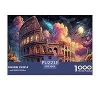 Premium 1000-Pc Puzzle with Gradient Sorting Trays - Advanced Jigsaw for Organized Adults & Older Kids. Includes Tools for A Smoother, More Strategic Puzzling Experience
