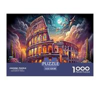 Premium 1000-Pc Puzzle with Gradient Sorting Trays - Advanced Jigsaw for Organized Adults & Older Kids. Includes Tools for A Smoother, More Strategic Puzzling Experience