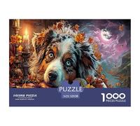 Premium 1000-Pc Puzzle with Gradient Sorting Trays - Advanced Jigsaw for Organized Adults & Older Kids. Includes Tools for A Smoother, More Strategic Puzzling Experience