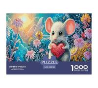 Premium 1000-Pc Puzzle with Gradient Sorting Trays - Advanced Jigsaw for Organized Adults & Older Kids. Includes Tools for A Smoother, More Strategic Puzzling Experience