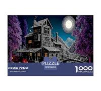 Premium 1000-Pc Puzzle with Gradient Sorting Trays - Advanced Jigsaw for Organized Adults & Older Kids. Includes Tools for A Smoother, More Strategic Puzzling Experience