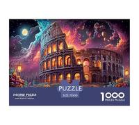 Premium 1000-Pc Puzzle with Gradient Sorting Trays - Advanced Jigsaw for Organized Adults & Older Kids. Includes Tools for A Smoother, More Strategic Puzzling Experience