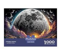 Premium 1000-Pc Puzzle with Gradient Sorting Trays - Advanced Jigsaw for Organized Adults & Older Kids. Includes Tools for A Smoother, More Strategic Puzzling Experience