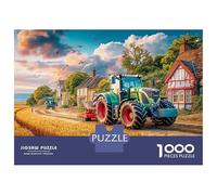 Premium 1000-Pc Puzzle with Gradient Sorting Trays - Advanced Jigsaw for Organized Adults & Older Kids. Includes Tools for A Smoother, More Strategic Puzzling Experience