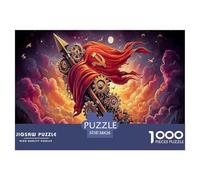 Premium 1000-Pc Puzzle with Gradient Sorting Trays - Advanced Jigsaw for Organized Adults & Older Kids. Includes Tools for A Smoother, More Strategic Puzzling Experience