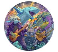 Premium 1000 Piece Jigsaw Puzzle Adults Underwater Adventure Marine Animals Coral Reefs Deep Sea Creatures Challenging Puzzle Game for Stress Relief And Fun