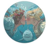Premium 1000 Piece Jigsaw Puzzle Adults Underwater Kingdom Colorful Coral Reefs And Exotic Fishes Educational Puzzle with 1000 Interlocking Pieces for All Ages