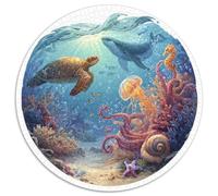 Premium 1000 Piece Jigsaw Puzzle Adults Underwater Paradise Vibrant Coral Reefs And Exotic Fishes Stress Free Puzzle Experience for All Ages And Skill Levels