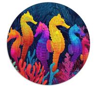 Premium 1000 Piece Jigsaw Puzzles for Adults Ocean Mysteries Colorful Fish Turtles And Shipwrecks Educational Toy with 1000 Interlocking Pieces for Family Fun