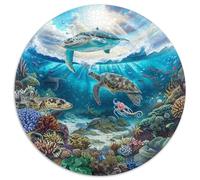 Premium 1000 Piece Jigsaw Puzzles for Adults Ocean Mysteries Colorful Fish Turtles And Shipwrecks Educational Toy with 1000 Interlocking Pieces for Family Fun