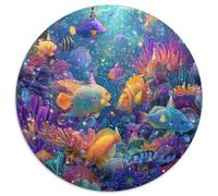 Premium 1000 Piece Jigsaw Puzzles for Adults Ocean Mysteries Colorful Fish Turtles And Shipwrecks Educational Toy with 1000 Interlocking Pieces for Family Fun
