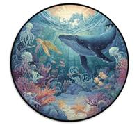 Premium 1000 Piece Jigsaw Puzzles for Adults Ocean Secrets Stunning Underwater Scene with Marine Life Challenging Puzzle Game for Stress Relief And Family Fun