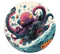 Premium 1000 Piece Jigsaw Puzzles for Adults Ocean Secrets Stunning Underwater Scene with Marine Life Challenging Puzzle Game for Stress Relief And Family Fun