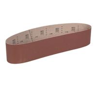 PREMIUM 100mm x 1220mm Sanding Belt - 100 Grit Aluminium Oxide Cloth Backed Loop