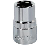 Premium 10mm Forged Steel Drive Socket - 3/8" Square Drive With Polished Chrome Finish