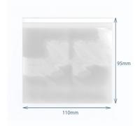 Premium 110X95mm Resealable Polypropylene Bags For Gift & Product Packaging