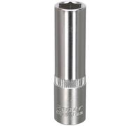 Premium 11mm Forged Steel Deep Drive Socket - 3/8" Square Drive For Enhanced Performance