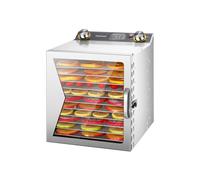 Premium 12 Tier Food Dehydrator 800W 30-90C with Timer & Side Door