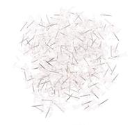 Premium 120 x Clear Push Pins Transparent Reusable Plastic