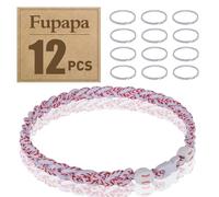 Premium 12Pack Baseball Necklaces, Multi-Color 18inches Sports Necklaces, Ideal for Baseball Team Gifts, Party Favors, Sports Parties, 18inch, Plastic, No Gemstone