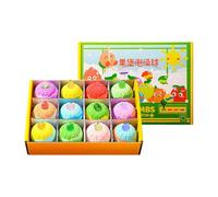 Premium 12Pcs Bath Ball Set with Vibrantly Color Transforms Ordinary Into Fun Activity Ideal for Kids and Adults Sea Theme