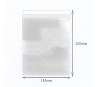 Premium 135X200mm Resealable Polypropylene Bags For Gift & Product Packaging