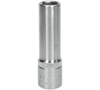 Premium 13mm Chrome Vanadium Deep Drive Socket - 1/2 Inch Square Drive