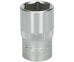 Premium 13mm Forged Steel Drive Socket - 3/8" Square Drive With Enhanced Grip