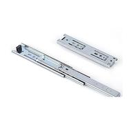 Premium 14-Inch Ball Bearing Drawer Slides - Soft Close Stainless Steel Side Mount Kitchen & Dresser Metal Runners - 3-Fold Glide for Smooth Operation (350mm)