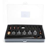 Premium 15 Piece Welding Torch Accessories Kit with Durable Glass and Brass Material for WP9 and WP20 Argon Welding Gun