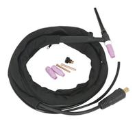 Premium 16mm Inverter Tig Welding Torch With On-Gun Gas Control And Accessories