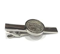 Premium 1964 Sixpence Tie Clip for a 62nd Birthday gifts for men cufflinks
