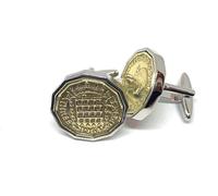 Premium 1964 Threepence cufflinks for a 62nd Birthday gifts for men cufflinks HT SLV