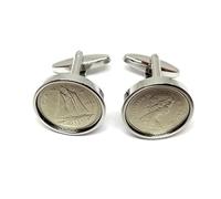 Premium 1984 Canadian Dime for a 42nd Birthday or Anniversary cufflinks
